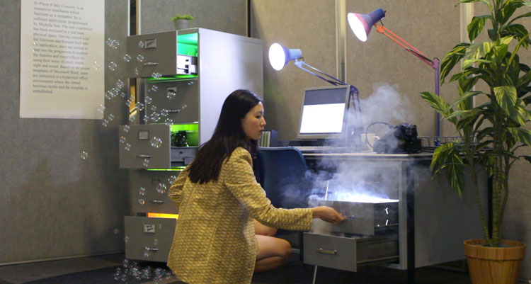 To Whom It May Concern. Michelle Son. Vue de l'installation. 2011.